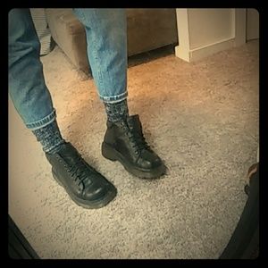 Black Leather Dr Martens